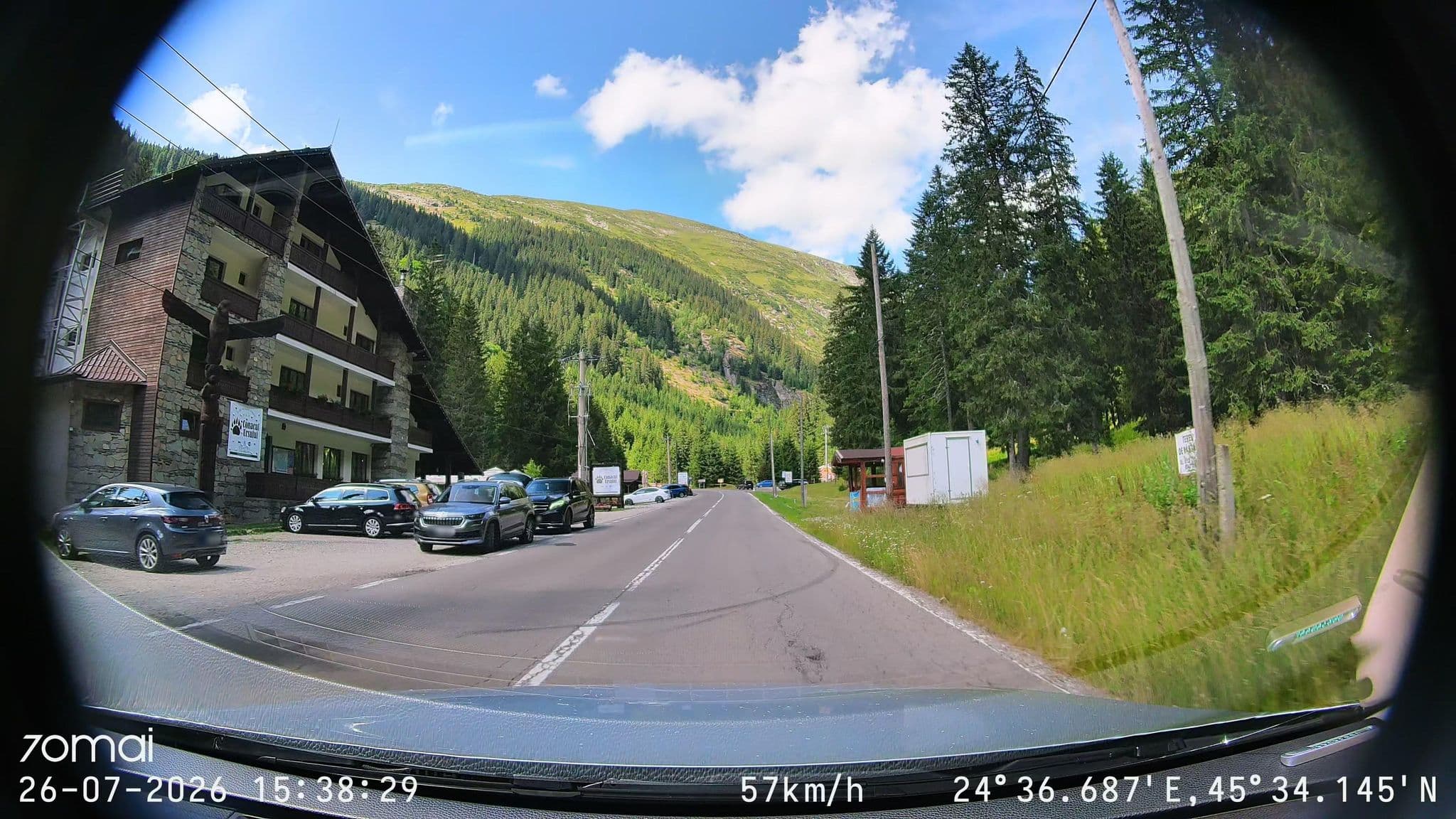 Street view near Conacul Ursului, Cârţişoara — © doriel (CC BY-SA · Mapillary)