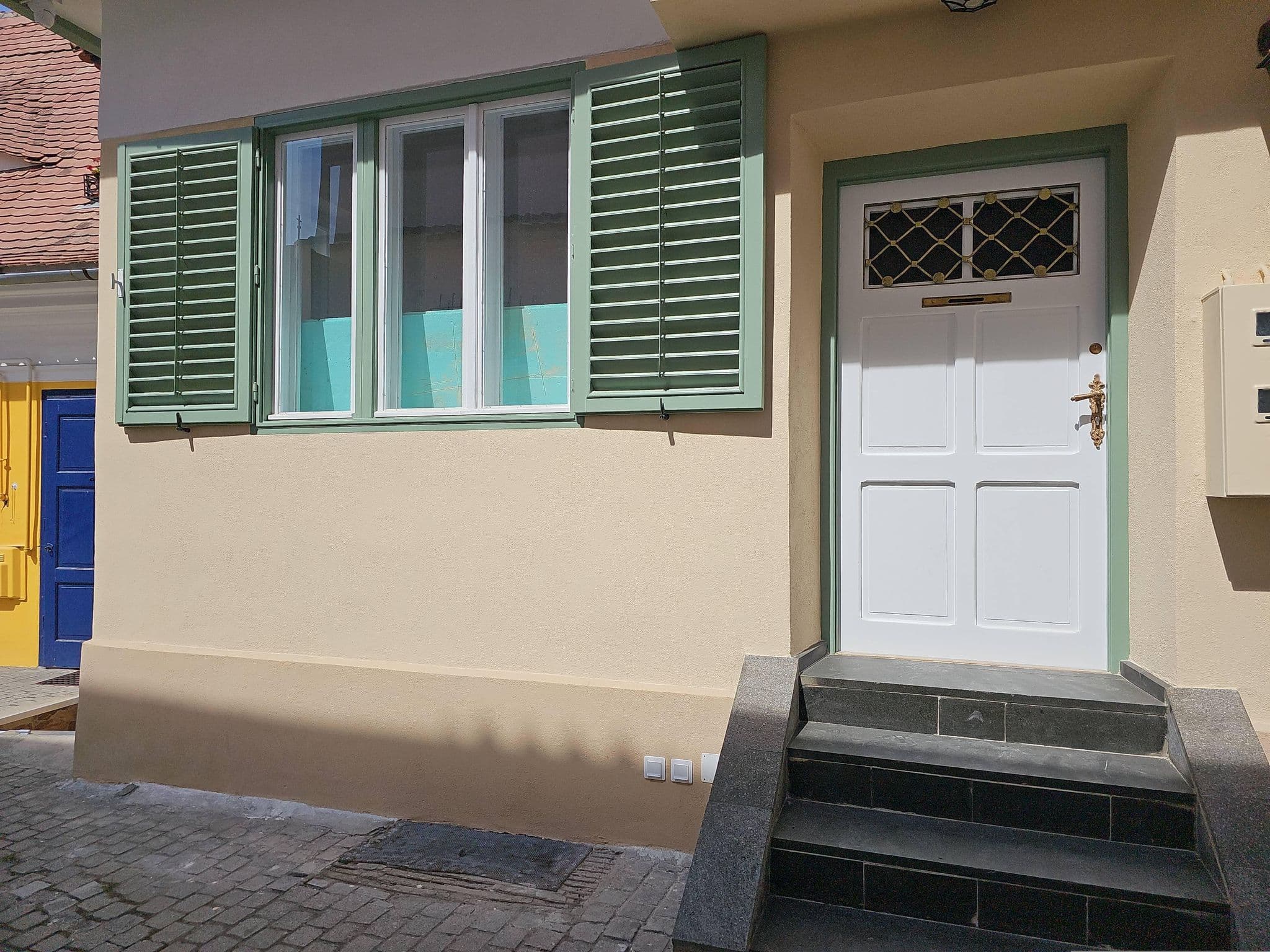 Street view near Casa Astronomului, Sibiu — © DmitTrix (CC BY-SA · Mapillary)