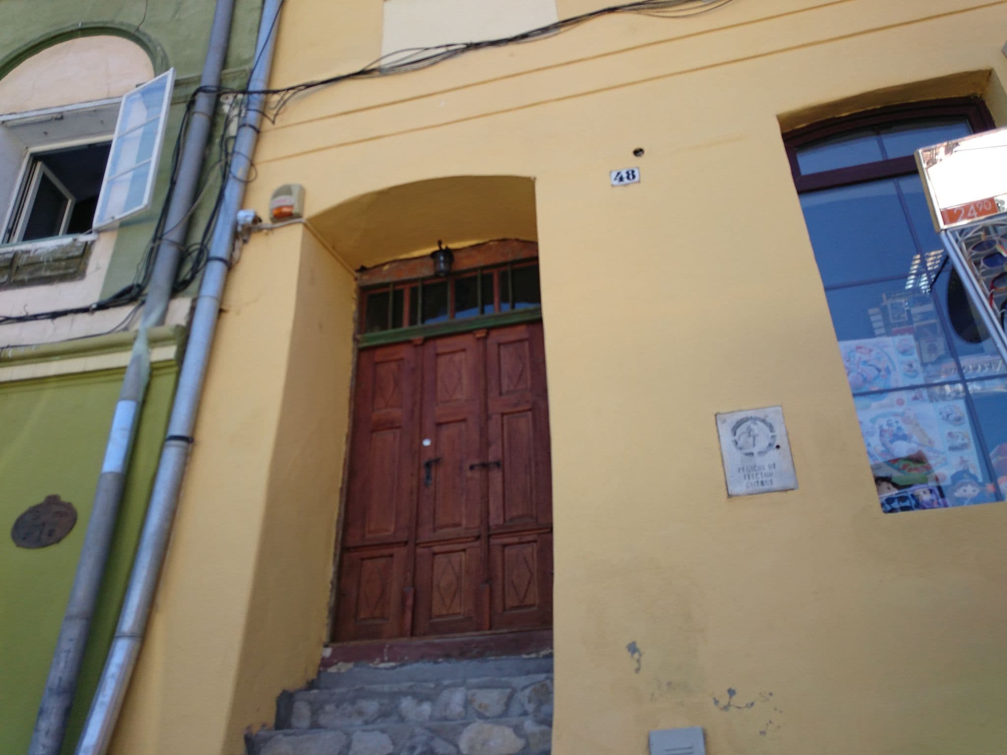Street view near casa kroner, Sighișoara — © baditaflorin (CC BY-SA · Mapillary)