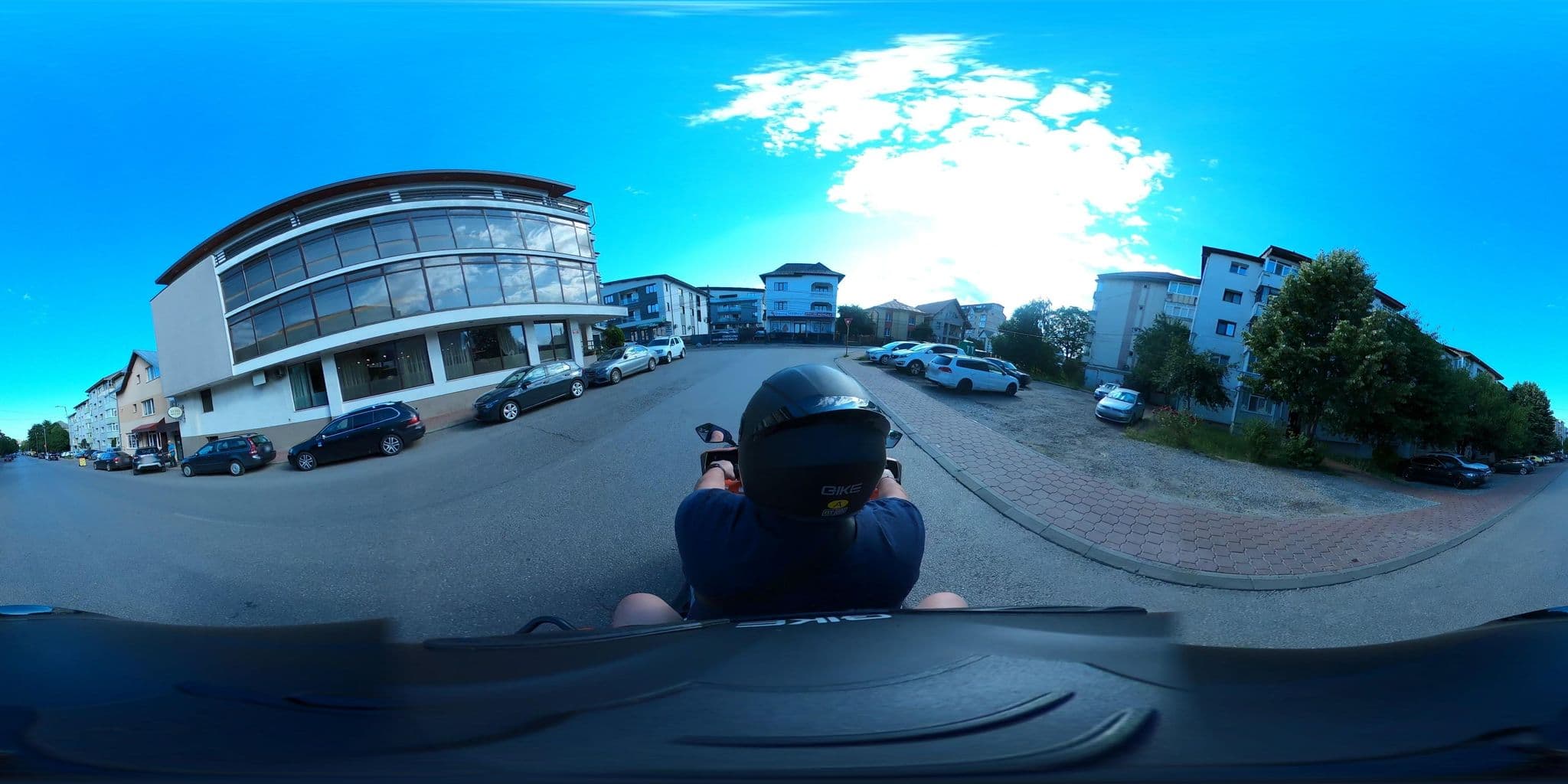 Street view near Pensiunea Santa Fe, Suceava — © DARIUSDINCA (CC BY-SA · Mapillary)