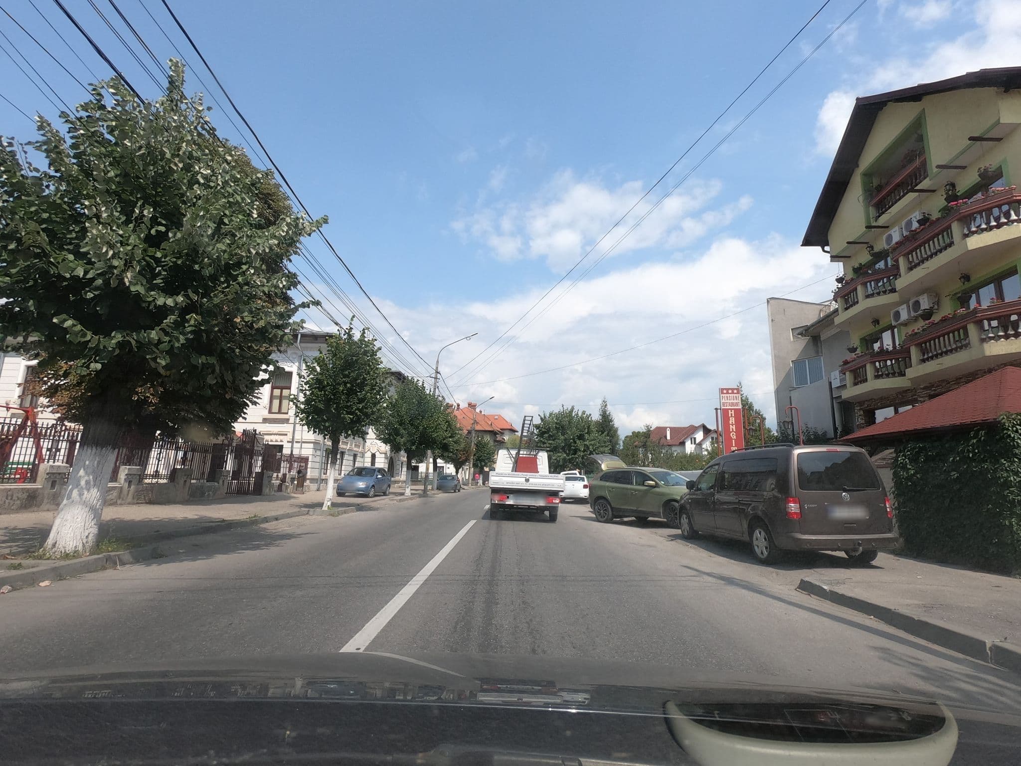 Street view near Pensiune Hangita, Bughea de Sus — © greyfish (CC BY-SA · Mapillary)