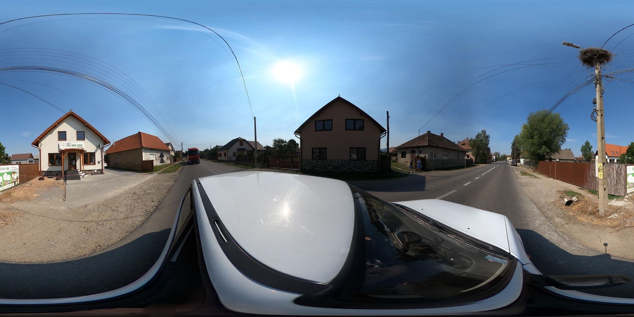 Street view near Csató Panzió, Joseni — © grozsa11 (CC BY-SA · Mapillary)