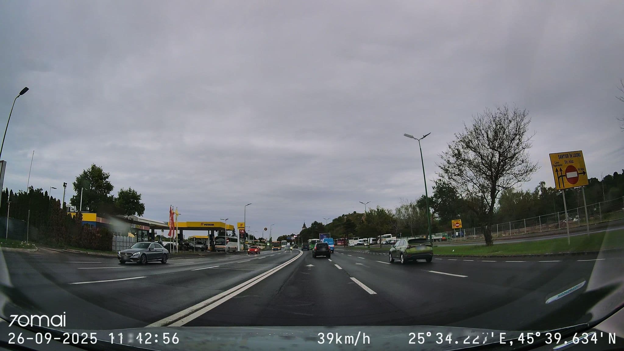 Street view near Hotel Dreher, Braşov — © doriel (CC BY-SA · Mapillary)