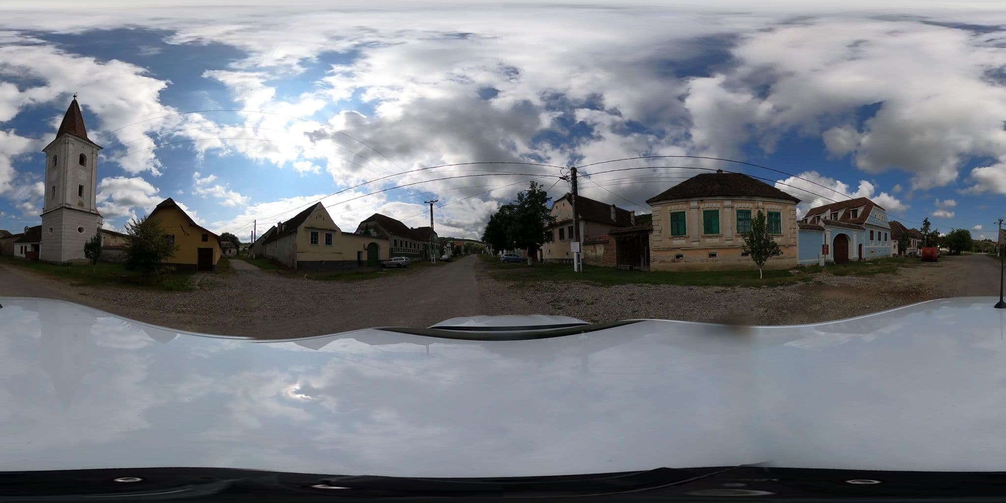 Street view near Cloașterfhaus, Saschiz — © Pill0r360 (CC BY-SA · Mapillary)