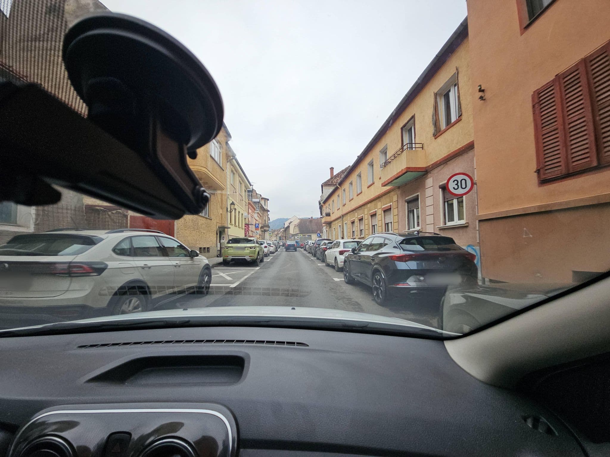 Street view near Casa Marieta, Braşov — © agamarcelnicolae (CC BY-SA · Mapillary)