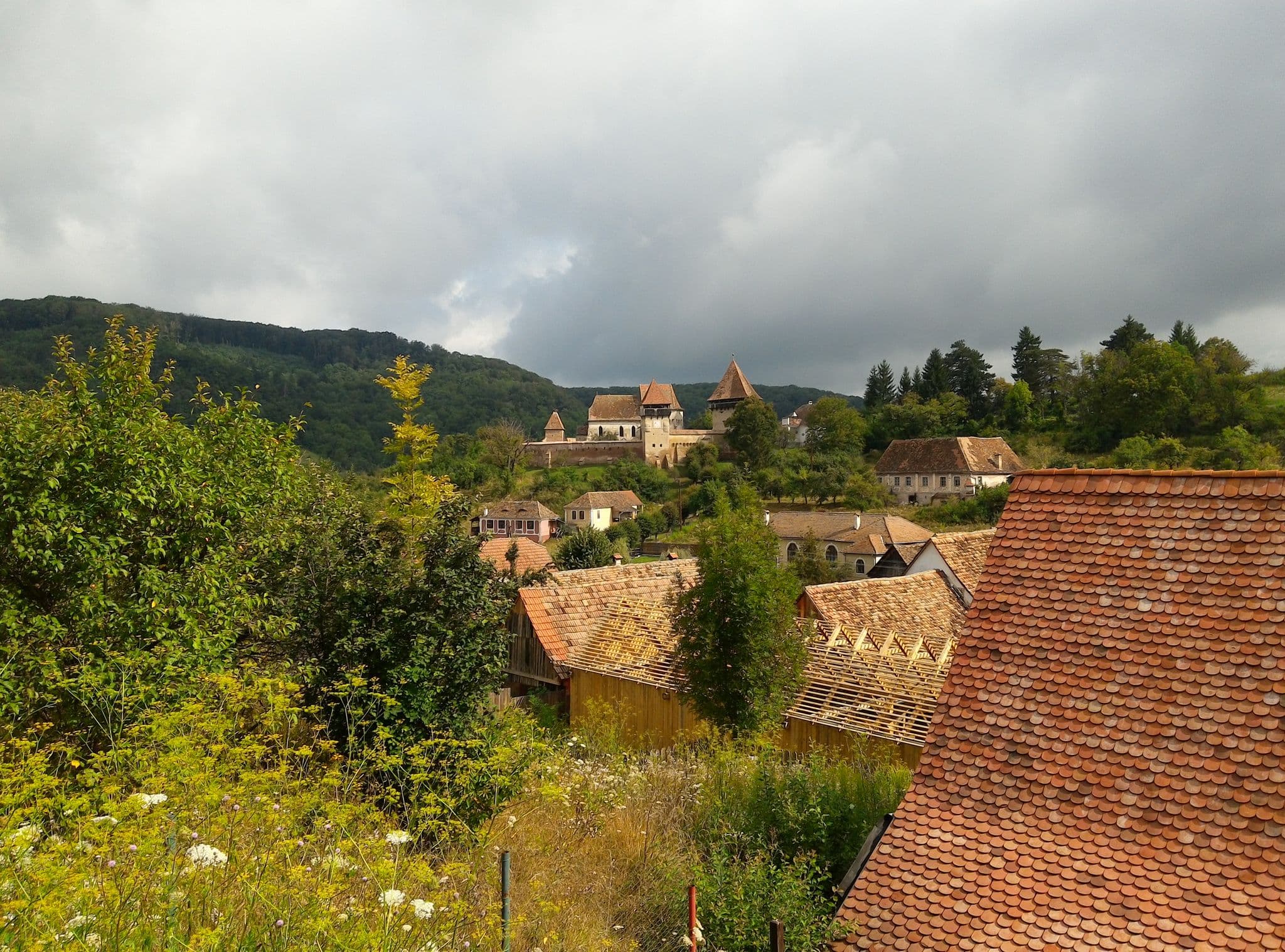 Street view near Alma-Via Guesthouse, Moşna — © utc (CC BY-SA · Mapillary)