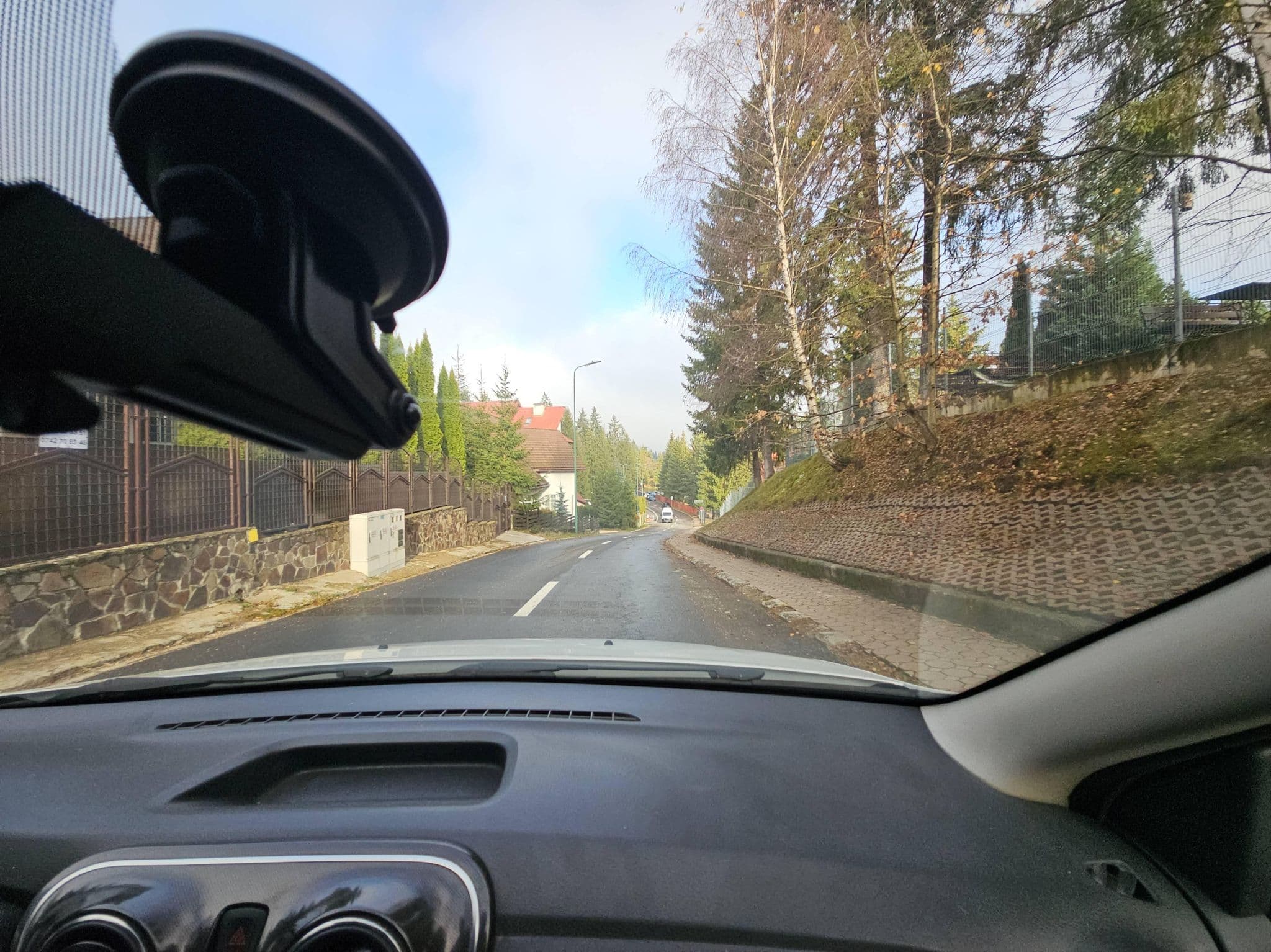 Street view near Pensiunea Colina, Cristian — © agamarcelnicolae (CC BY-SA · Mapillary)