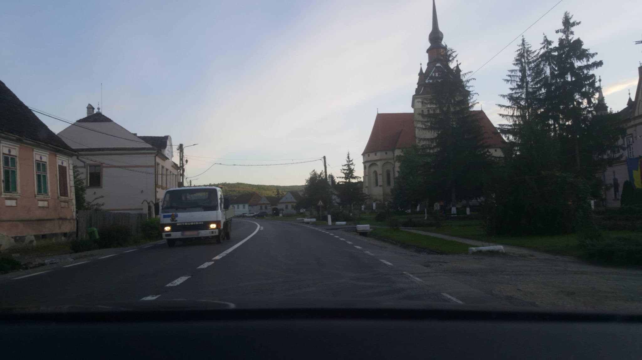 Street view near Hanul Cetății, Saschiz — © puky (CC BY-SA · Mapillary)