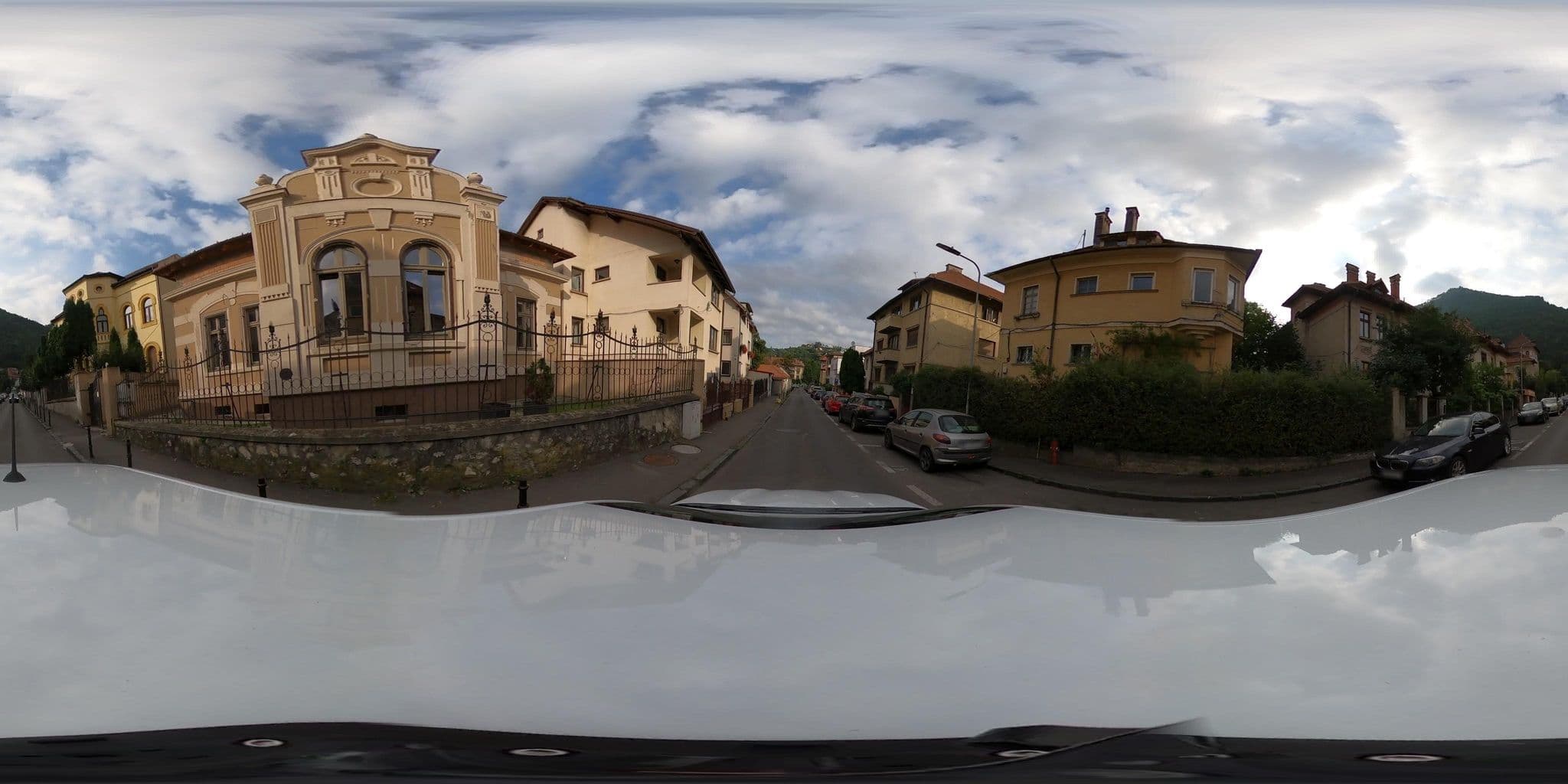 Street view near Casa Romantik, Braşov — © Pill0r360 (CC BY-SA · Mapillary)