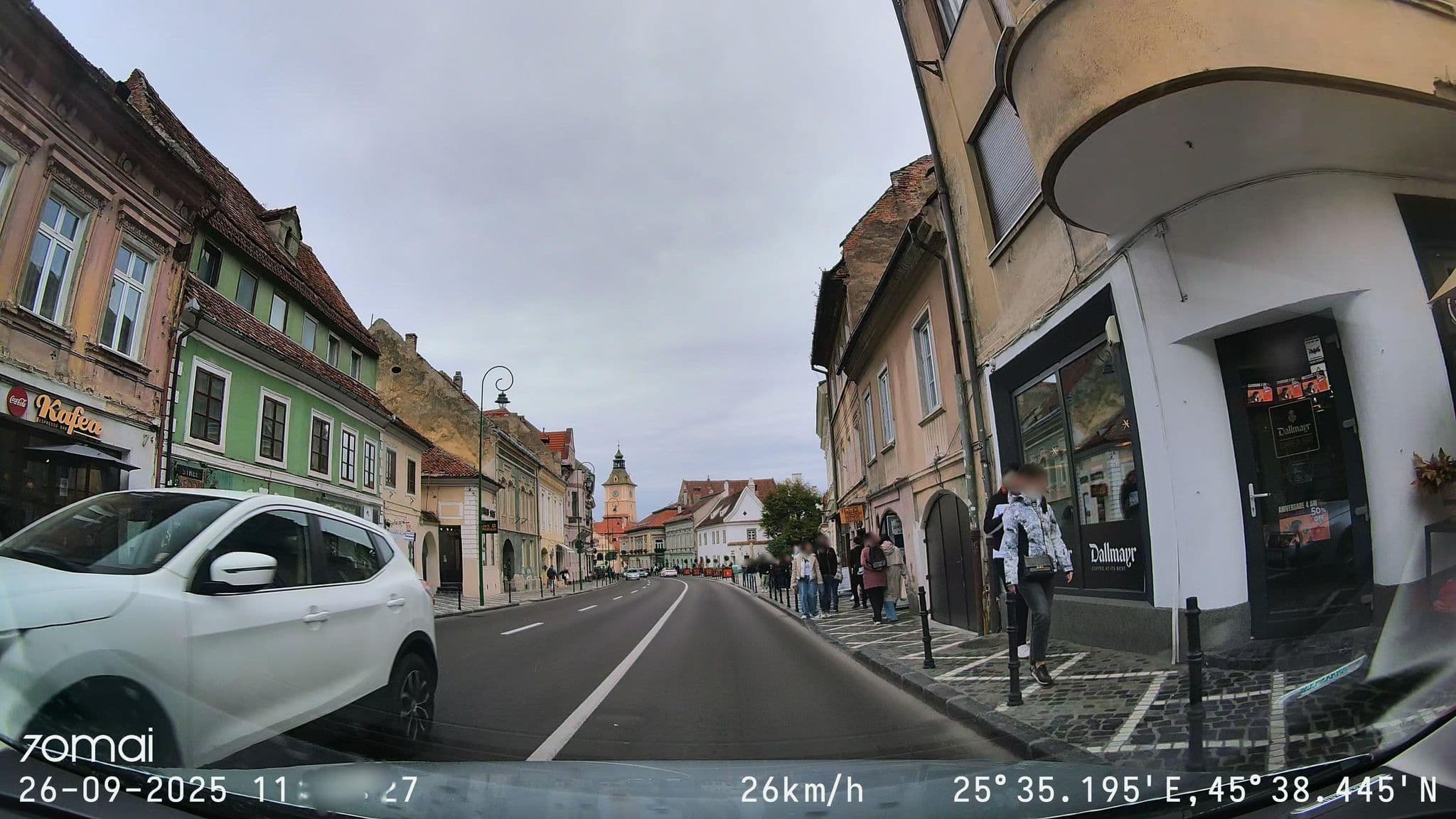 Street view near Boemia Hostel, Braşov — © doriel (CC BY-SA · Mapillary)