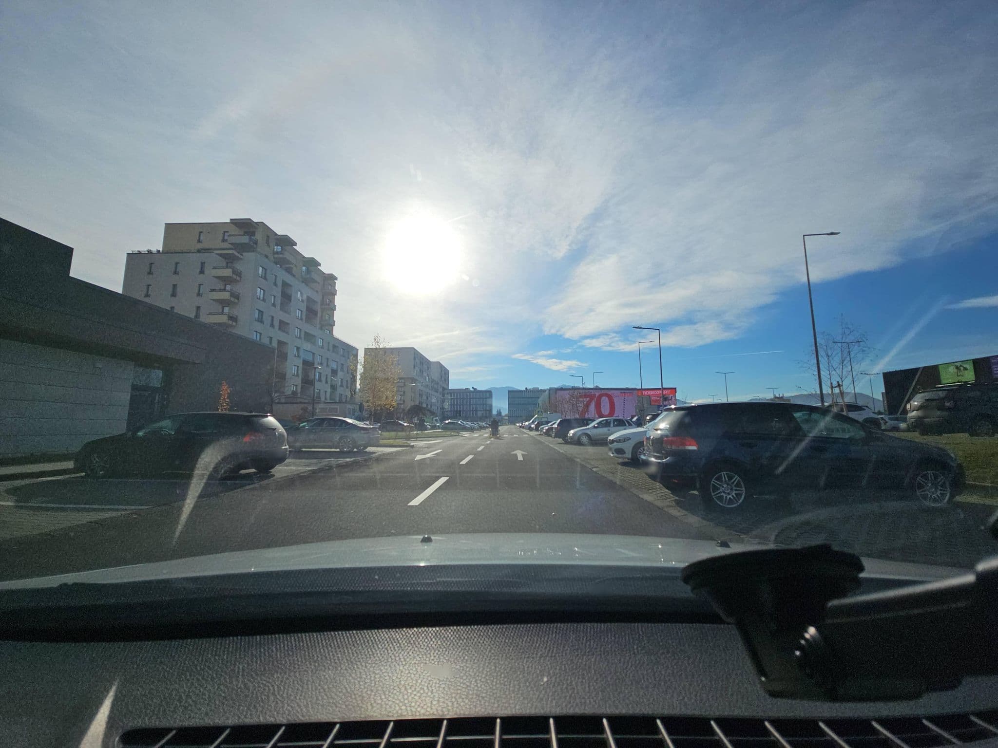 Street view near Promenada Studios, Braşov — © agamarcelnicolae (CC BY-SA · Mapillary)