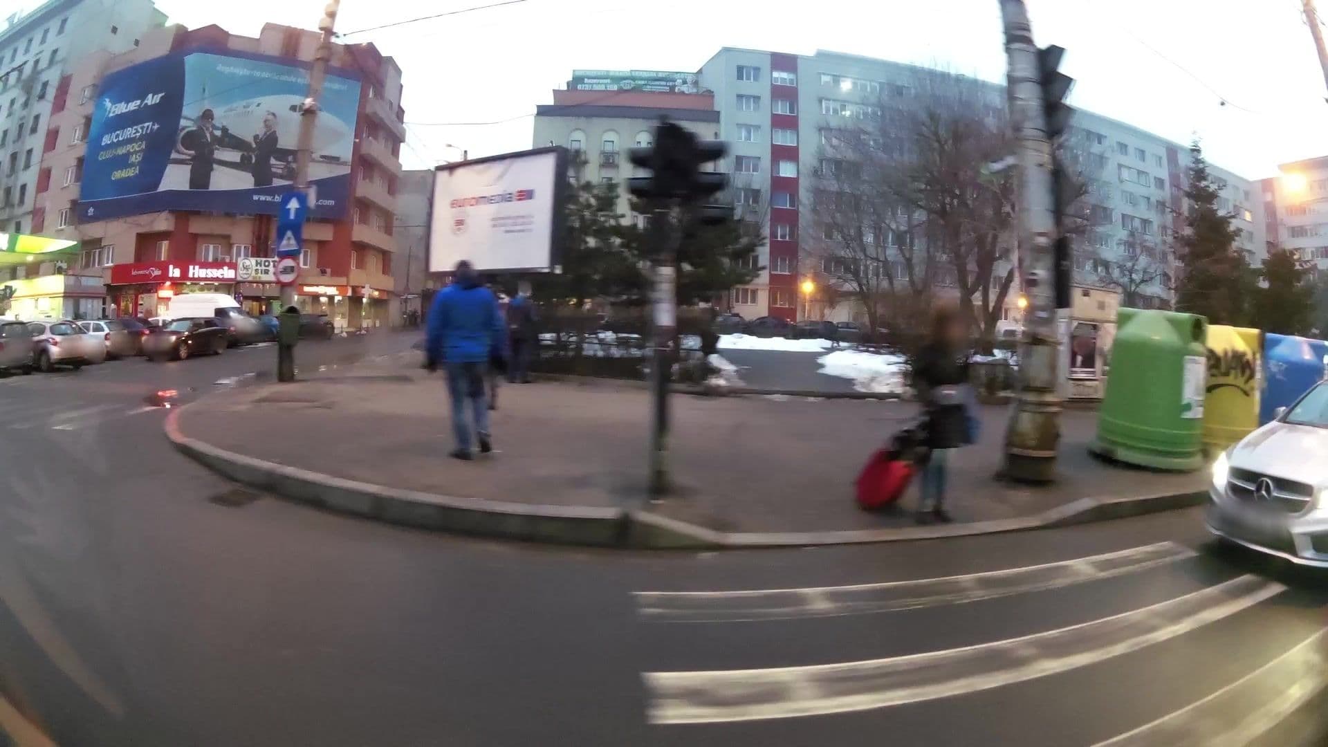 Street view near Das President Hotel, Bucharest — © kaartcam (CC BY-SA · Mapillary)