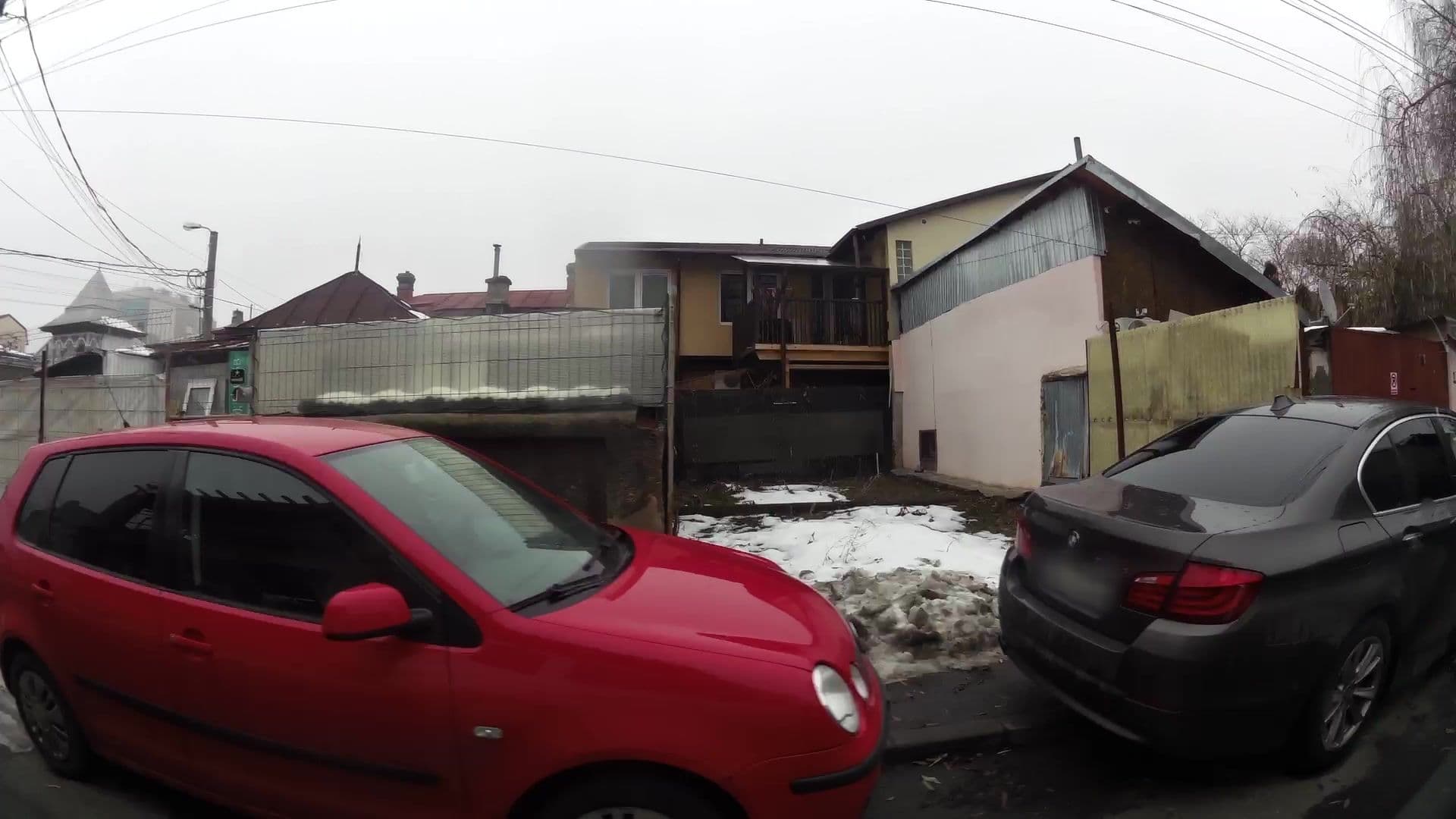 Street view near Swallows' Hostel, Bucharest — © kaartcam (CC BY-SA · Mapillary)