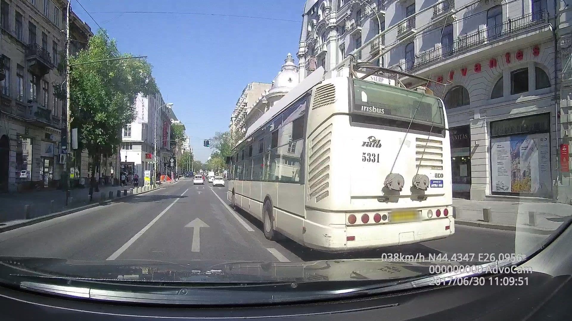 Street view near Room 313 Hotel Cișmigiu, Bucharest — © tavi (CC BY-SA · Mapillary)