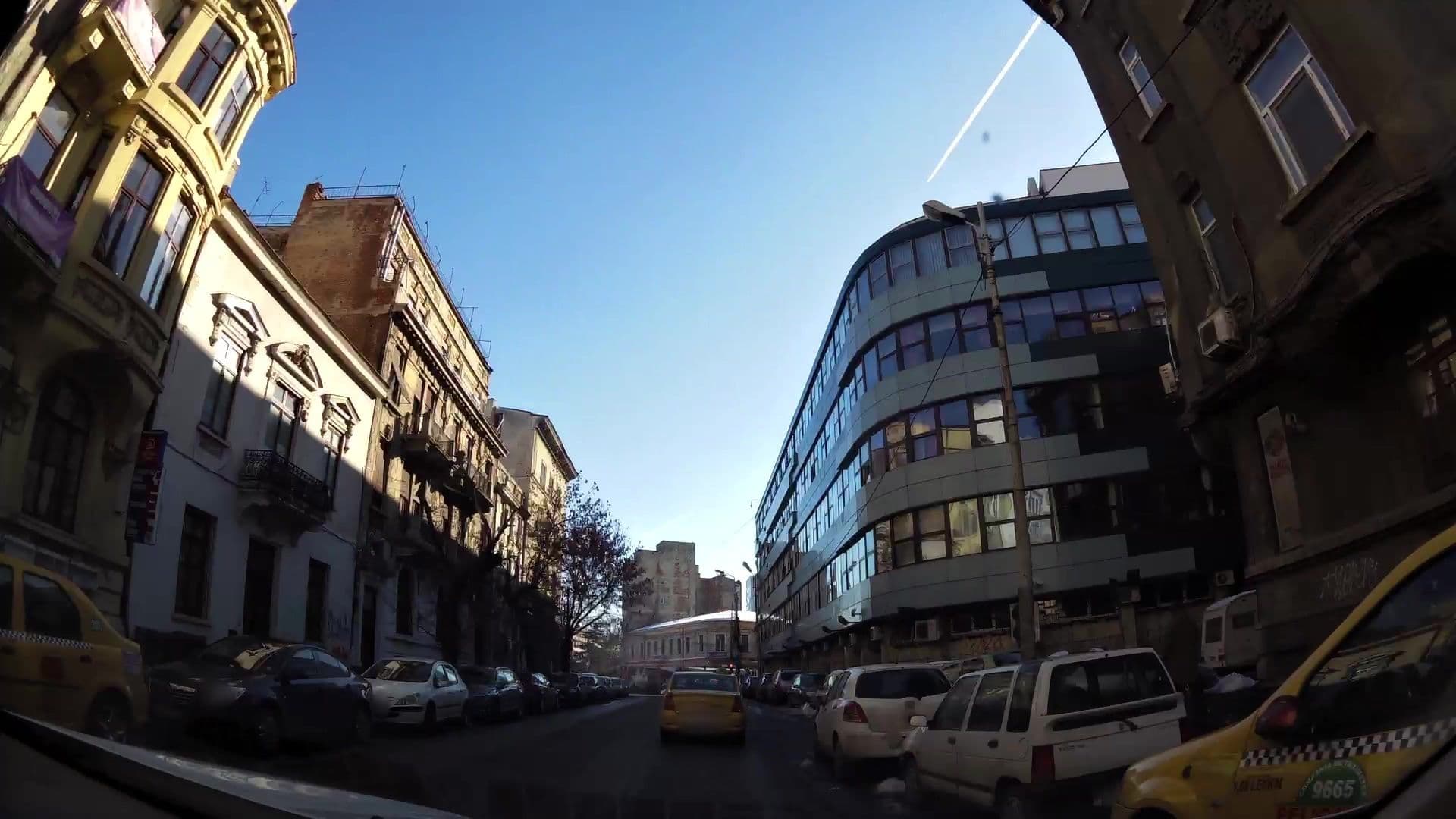 Street view near East Hostel, Bucharest — © kaartcam (CC BY-SA · Mapillary)