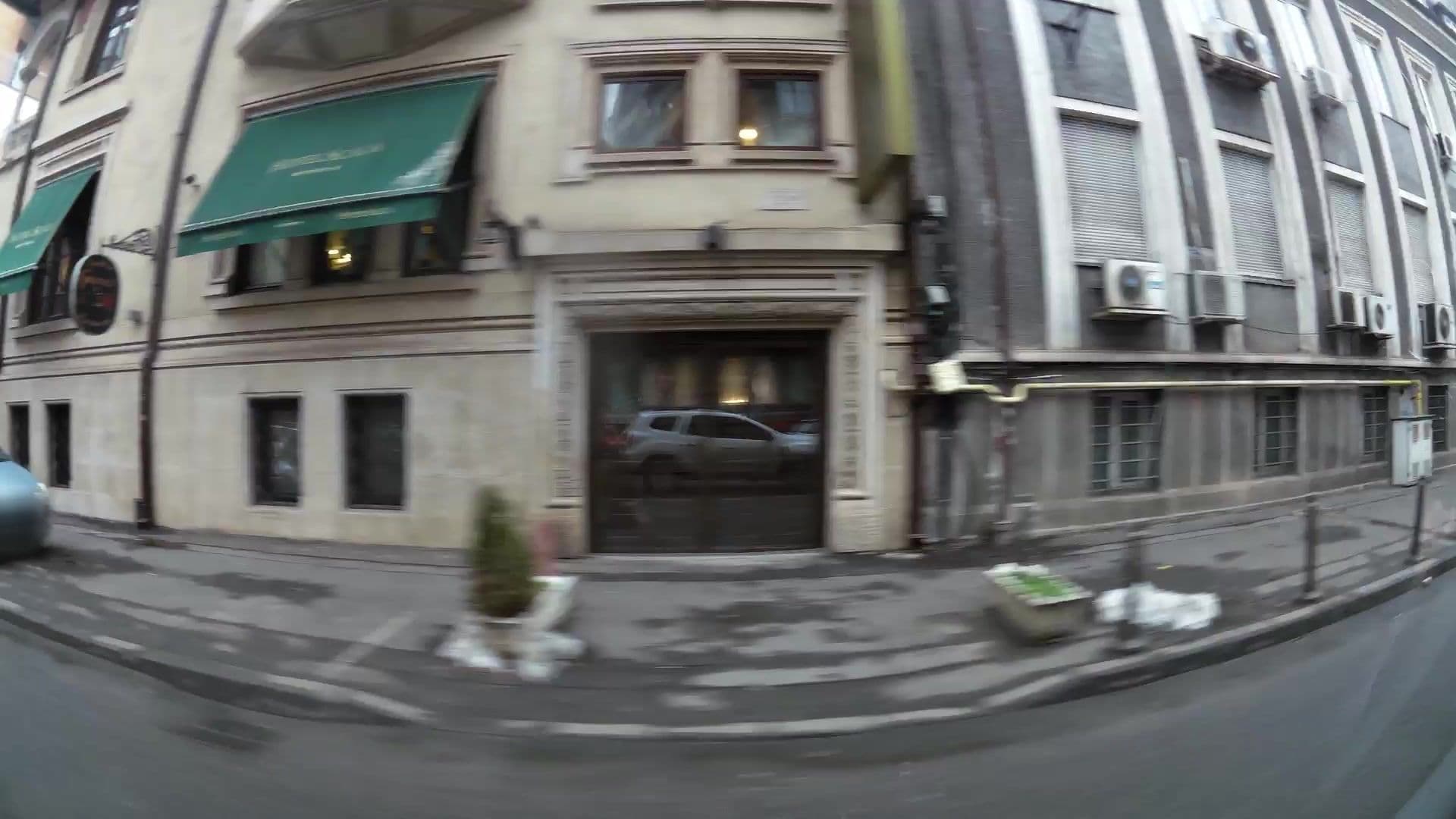 Street view near Hotel Scala, Bucharest — © kaartcam (CC BY-SA · Mapillary)