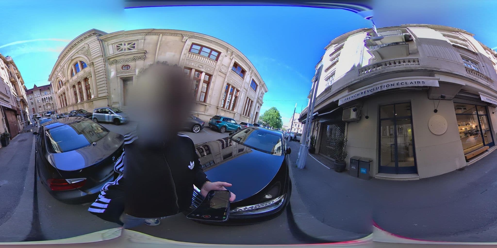 Street view near Via Atheneo Boutique Residence, Bucharest — © misterjan (CC BY-SA · Mapillary)