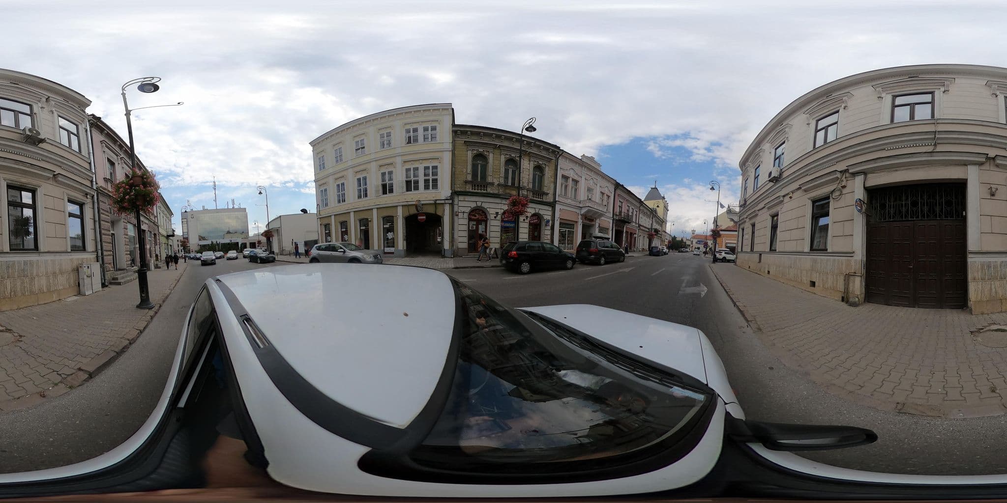 Street view near Ferdinánd Panzió ***, Sfântu Gheorghe — © grozsa11 (CC BY-SA · Mapillary)