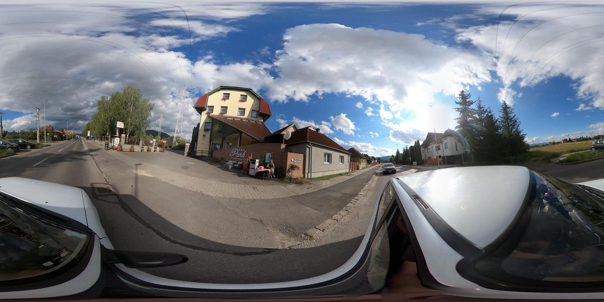 Street view near Hotel Park, Miercurea-Ciuc — © grozsa11 (CC BY-SA · Mapillary)
