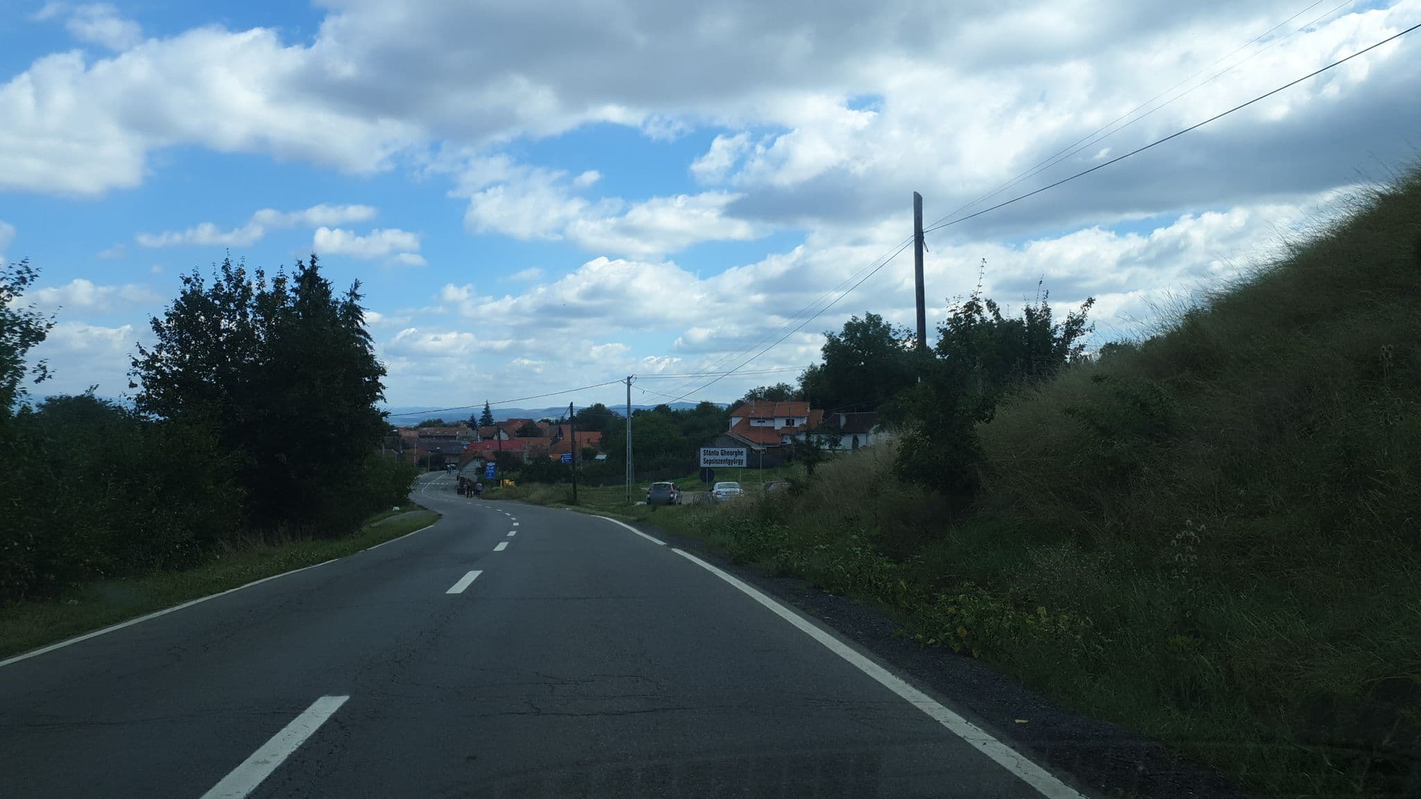 Street view near Bordás panzió, Sfântu Gheorghe — © geormihai (CC BY-SA · Mapillary)