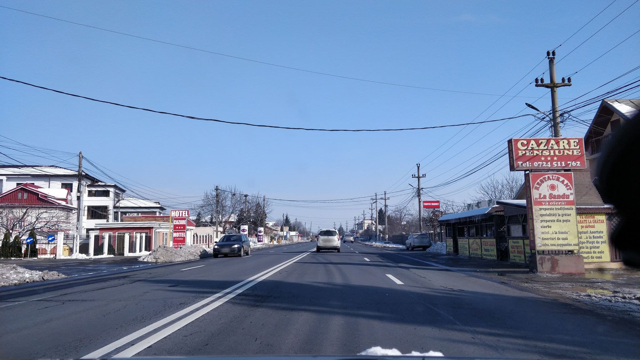Street view near hotel Christian, Afumaţi — © strainu (CC BY-SA · Mapillary)