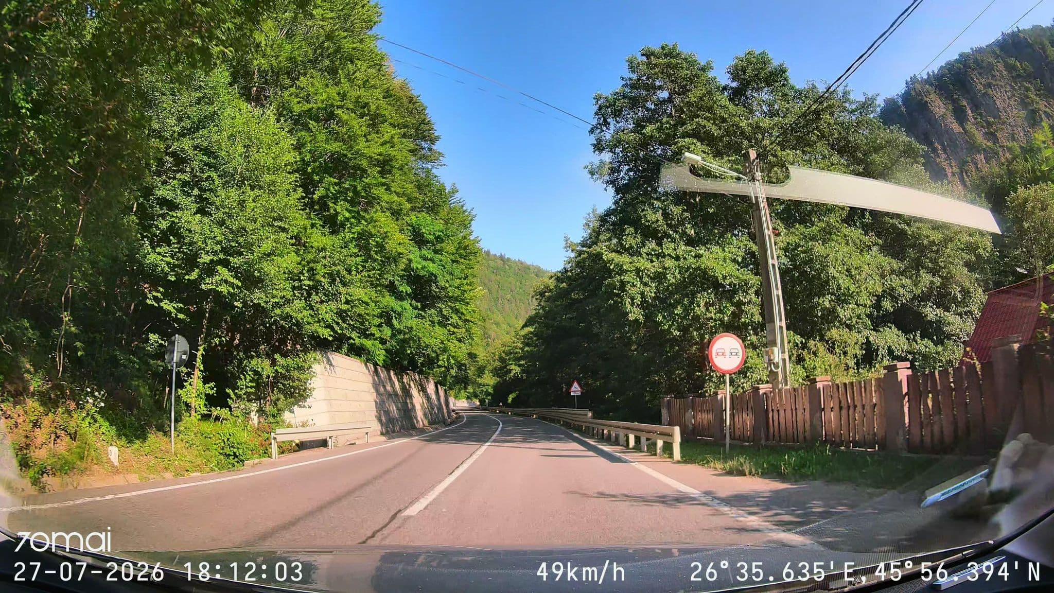Street view near Pensiunea Piatra Ciutei, Tulnici — © doriel (CC BY-SA · Mapillary)