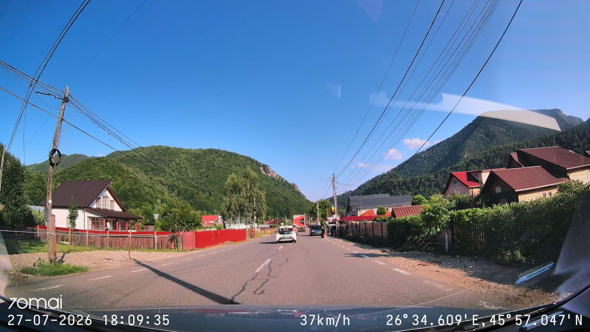 Street view near Pensiunea Denny, Rucăreni — © doriel (CC BY-SA · Mapillary)