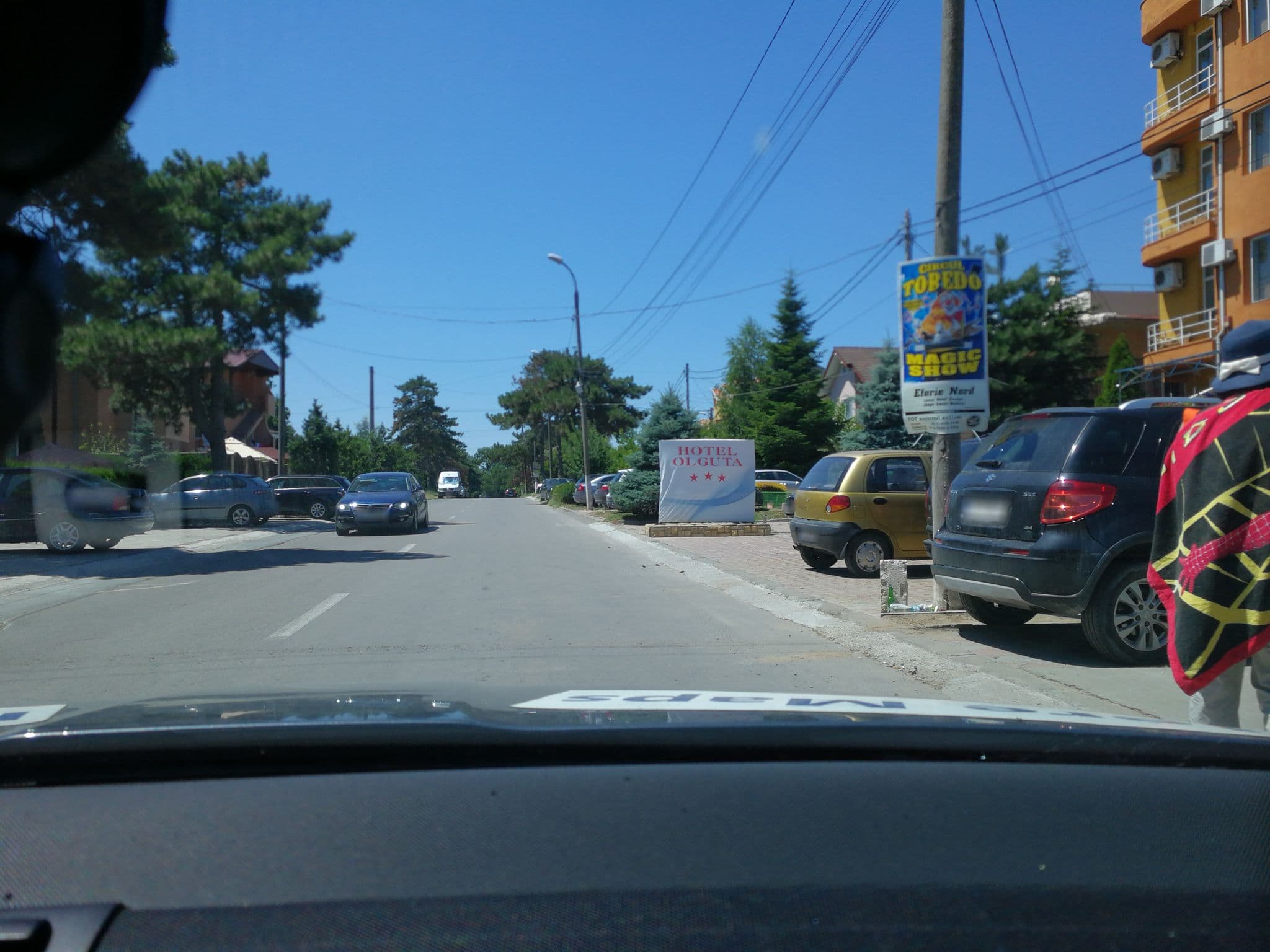 Street view near Vila Orient, Eforie Nord — © gabrielmoise (CC BY-SA · Mapillary)