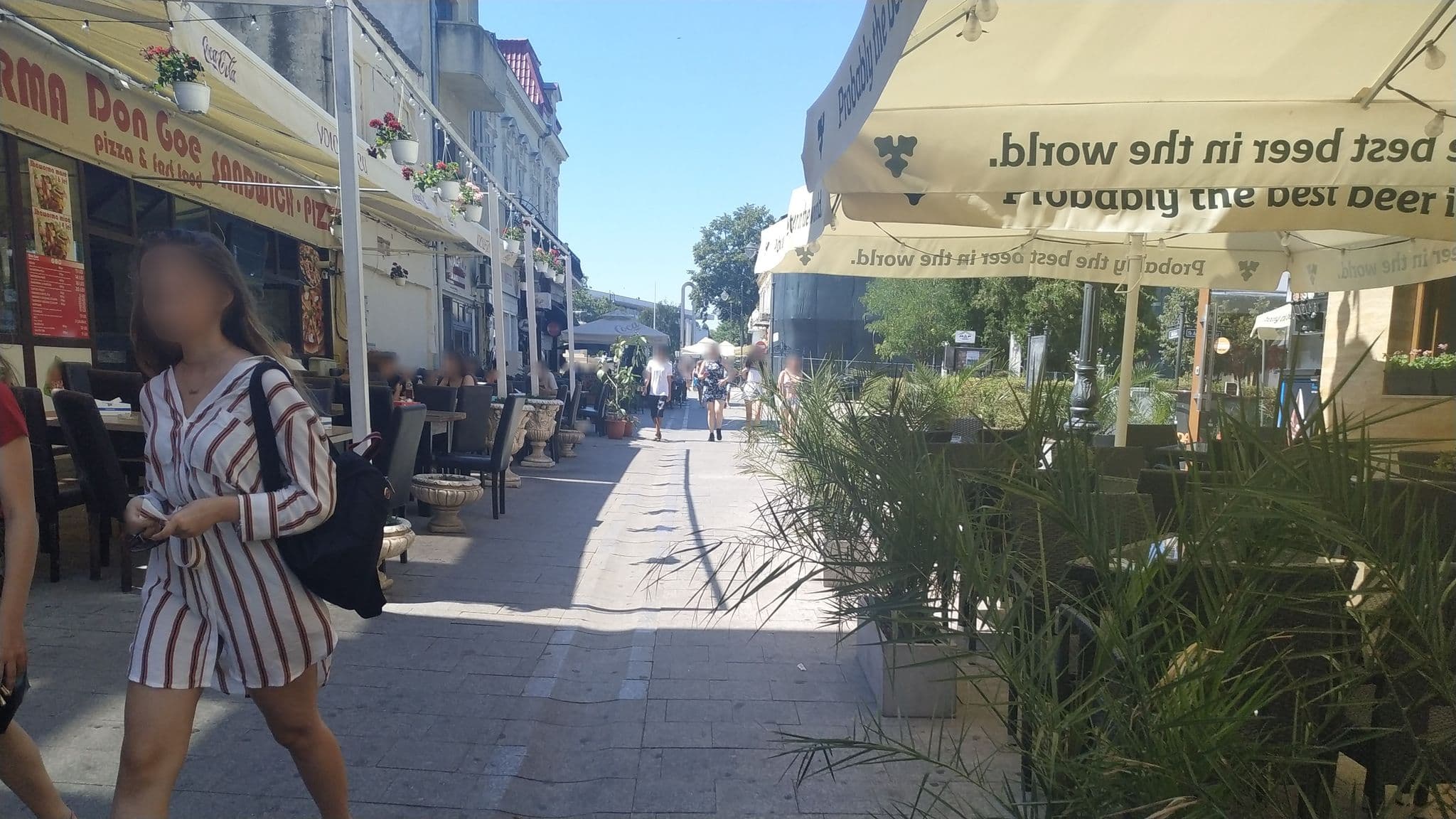 Street view near Peninsula Boutique Hotel, Constanţa — © mrey (CC BY-SA · Mapillary)