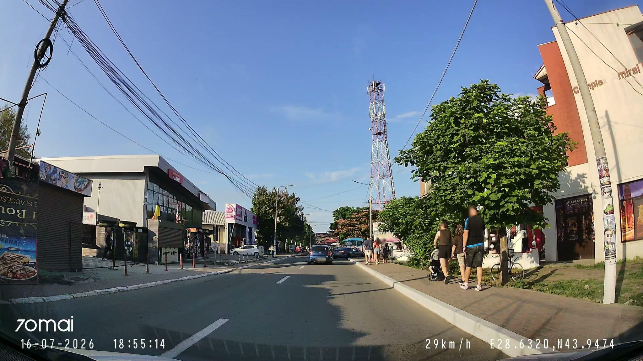 Street view near Hotel Amiral, Costineşti — © andreicaprarr (CC BY-SA · Mapillary)