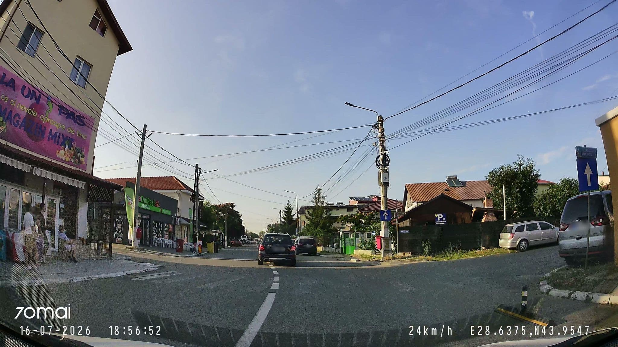 Street view near Vila Radu, Costineşti — © andreicaprarr (CC BY-SA · Mapillary)