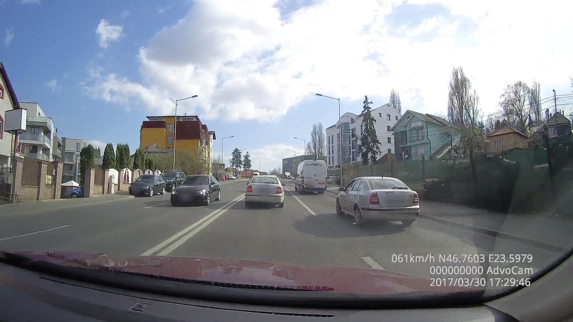 Street view near Hotel Paso, Cluj-Napoca — © tavi (CC BY-SA · Mapillary)