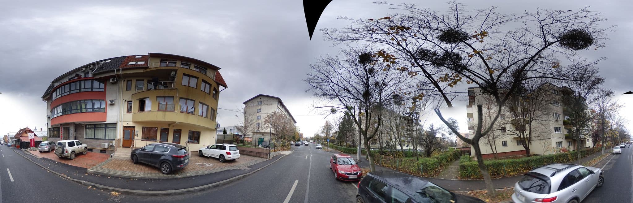 Street view near Apart-hotel Zorilor, Cluj-Napoca — © jozsef (CC BY-SA · Mapillary)