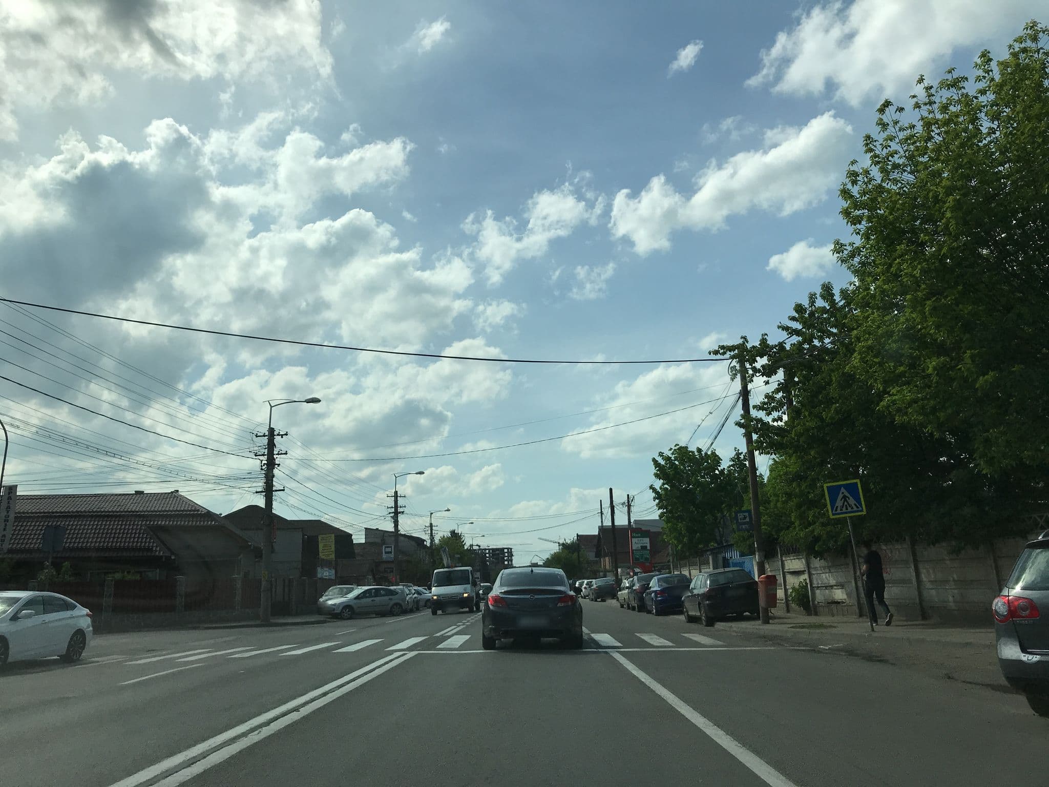 Street view near Pensiunea Engels, Cluj-Napoca — © cserei (CC BY-SA · Mapillary)
