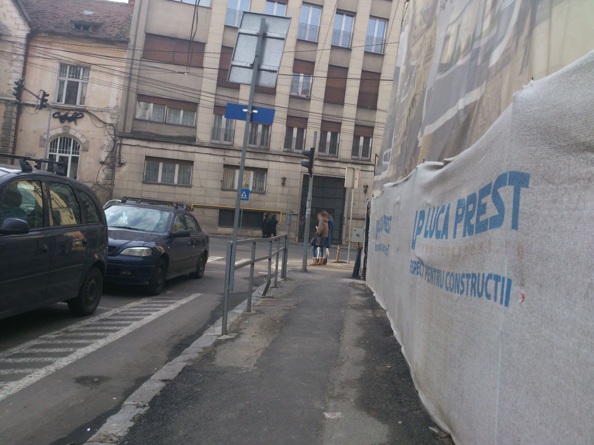 Street view near Luxus King Apartment, Cluj-Napoca — © botar (CC BY-SA · Mapillary)