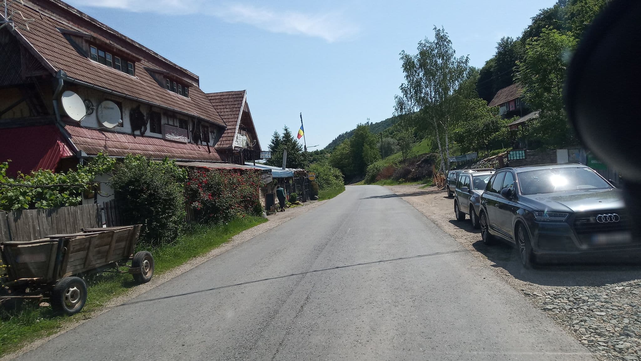 Street view near Hanul lui Blaj, Gilău — © tavi (CC BY-SA · Mapillary)