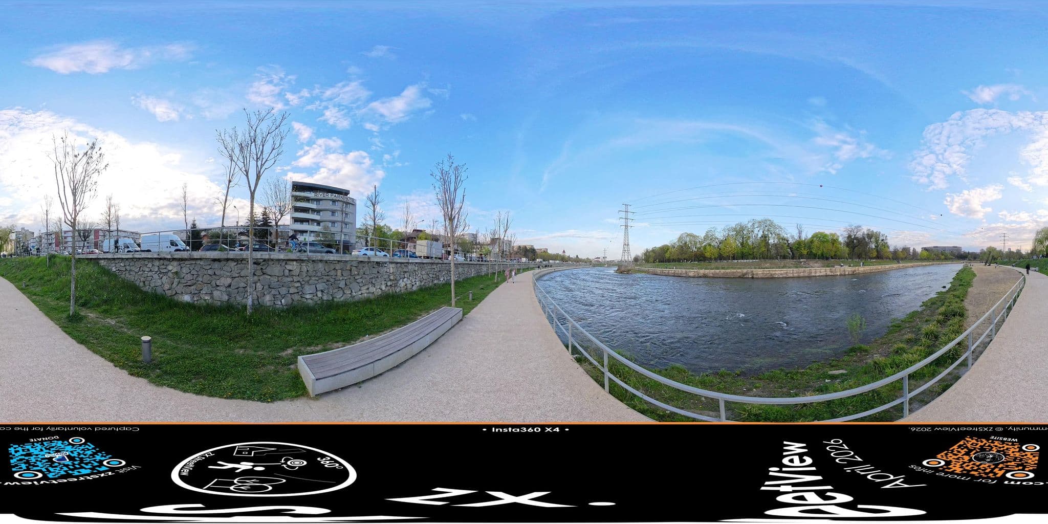 Street view near hotel riverside, Cluj-Napoca — © ZXStreetview (CC BY-SA · Mapillary)