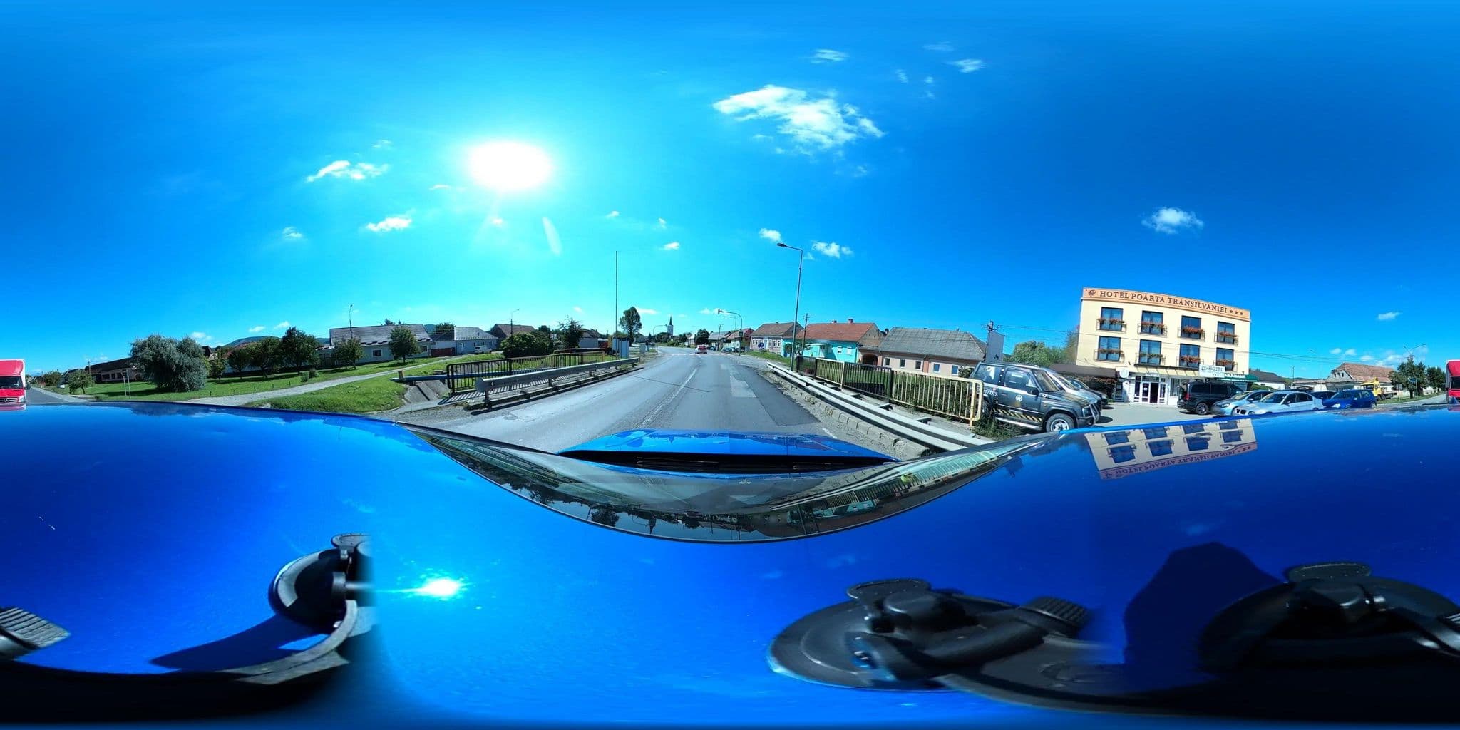 Street view near Pensiunea Sheriff, Livezile — © DARIUSDINCA (CC BY-SA · Mapillary)