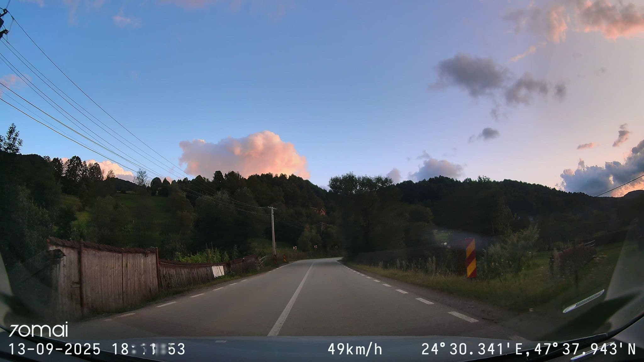 Street view near Pensiunea Colt De Rai, Moisei — © doriel (CC BY-SA · Mapillary)