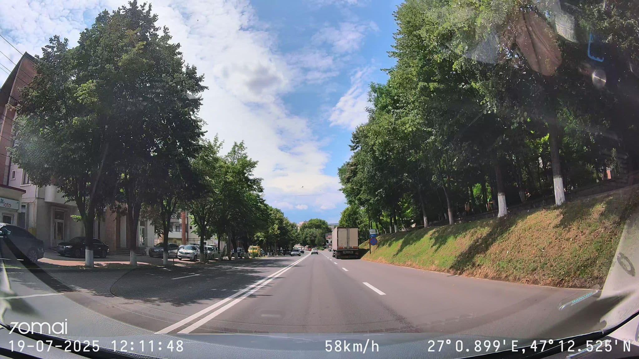 Street view near Hotel CENTAR, Târgu Frumos — © doriel (CC BY-SA · Mapillary)