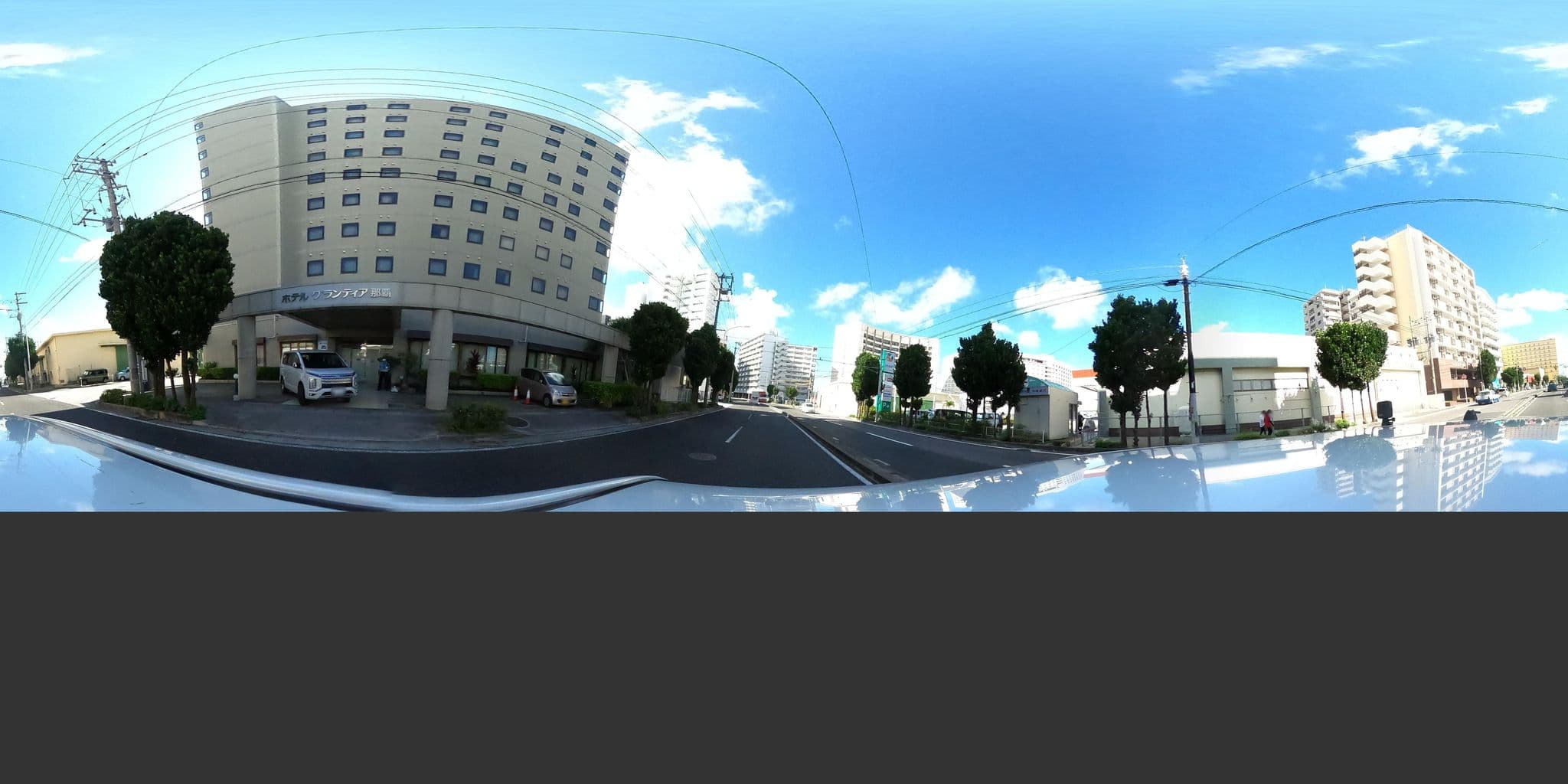Street view near ホテル ルートイングランティア那覇, Naha — © spring (CC BY-SA · Mapillary)