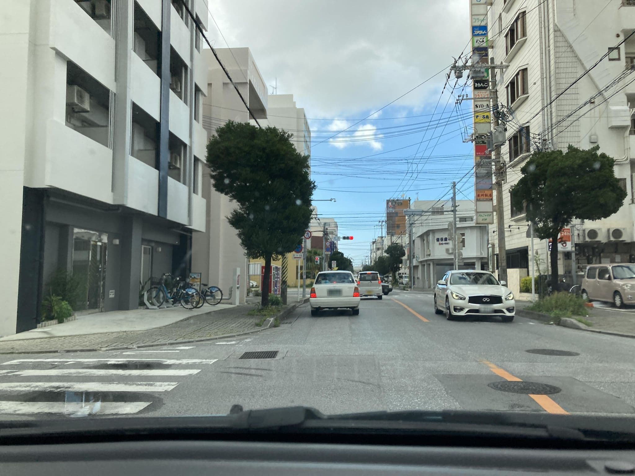 Street view near New Normal Hotel In Matsuyama, Naha — © pika_sky (CC BY-SA · Mapillary)