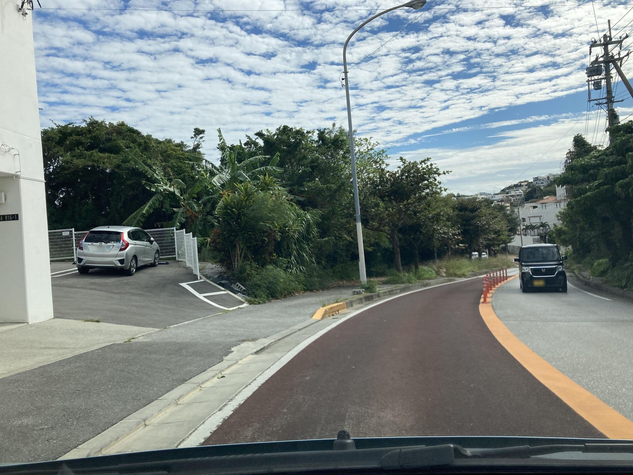 Street view near BLUE STEAK WONDER SENAHA, Yomitan — © pika_sky (CC BY-SA · Mapillary)