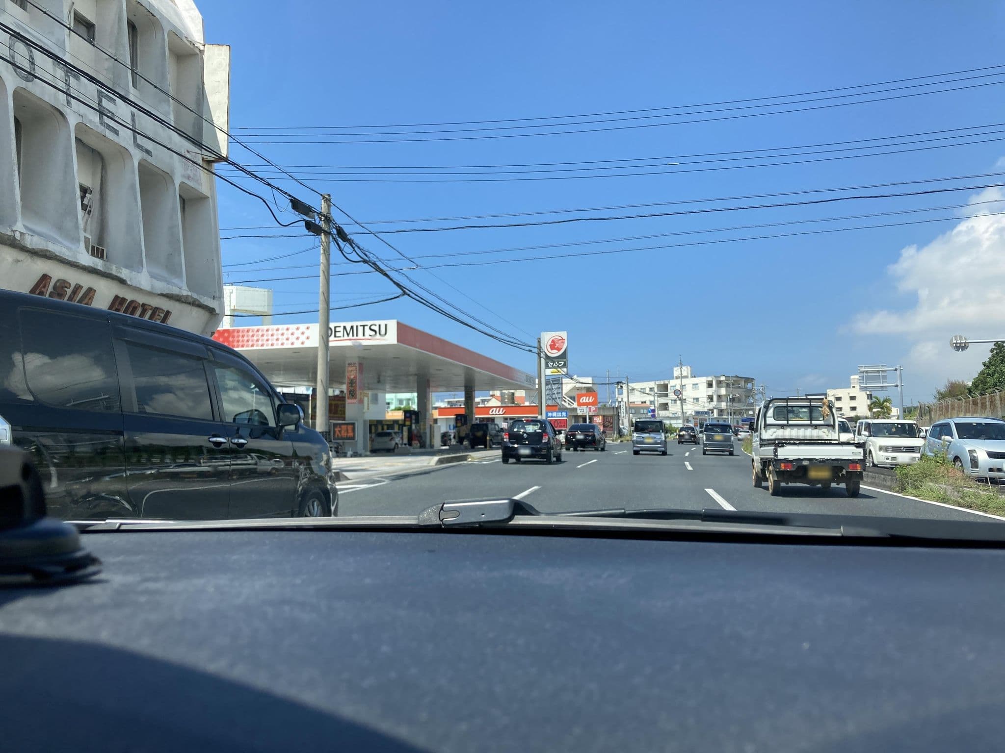 Street view near Hotel Asia＠SKE48『誰かのせいにはしない』MV撮影地, Chatan — © pika_sky (CC BY-SA · Mapillary)