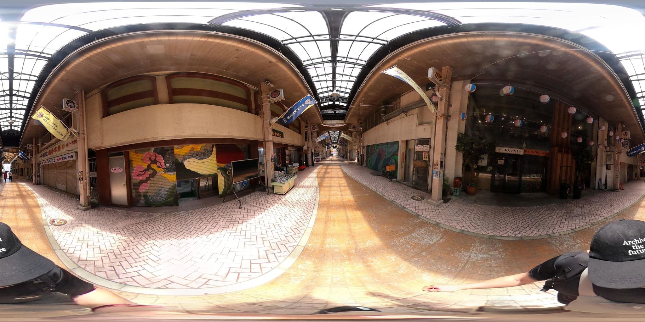 Street view near アーケードリゾートオキナワ, Okinawa — © otkzh (CC BY-SA · Mapillary)