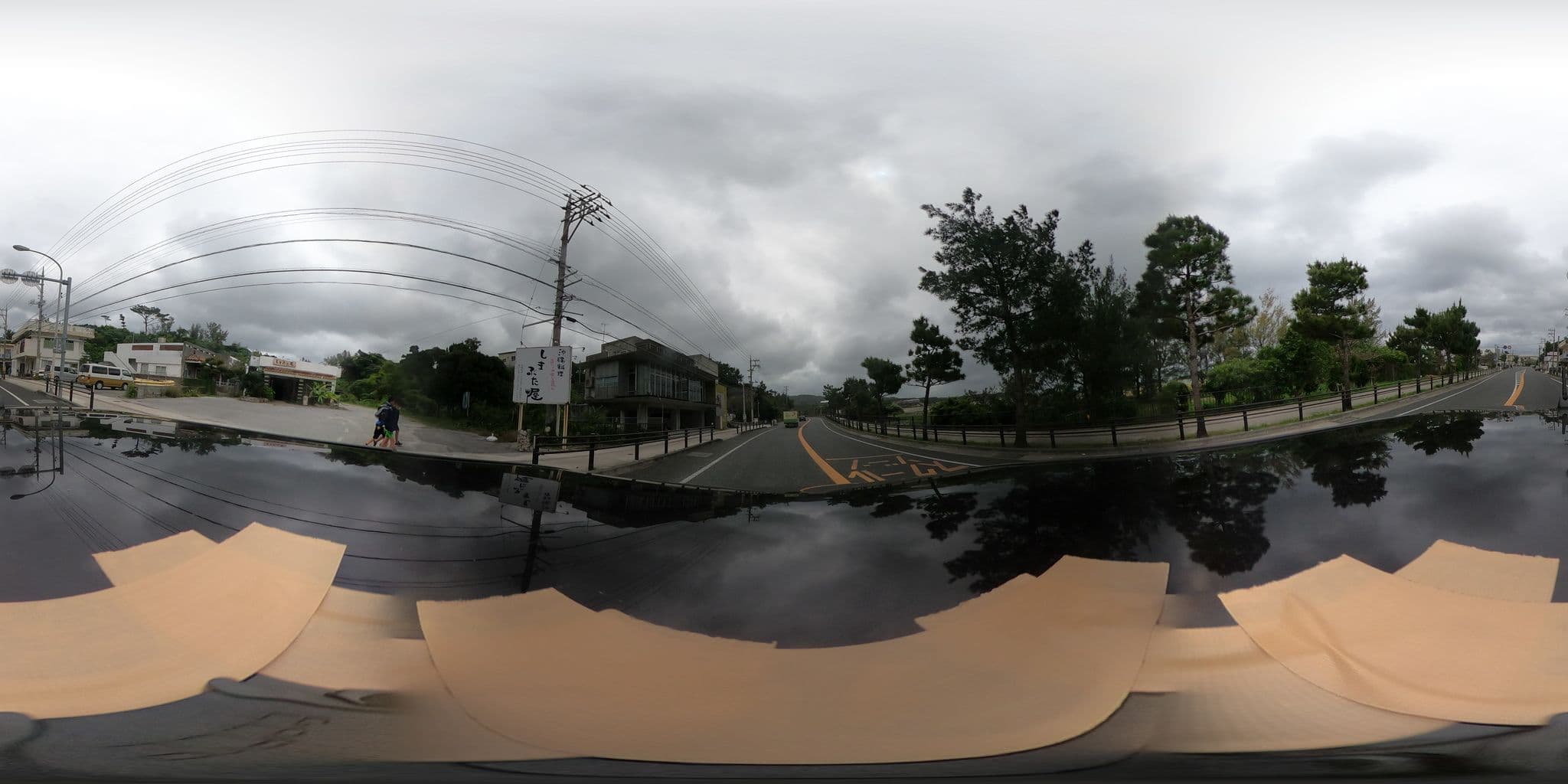 Street view near Pension Crystal Inn Onna, Onna — © spring (CC BY-SA · Mapillary)