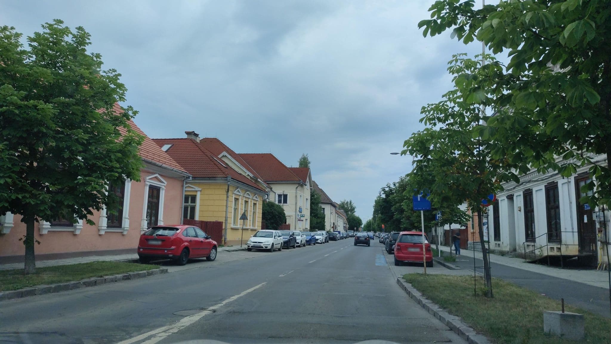 Street view near Pensiunea și restaurantul Korona, Miercurea-Ciuc — © gyorgyjano (CC BY-SA · Mapillary)