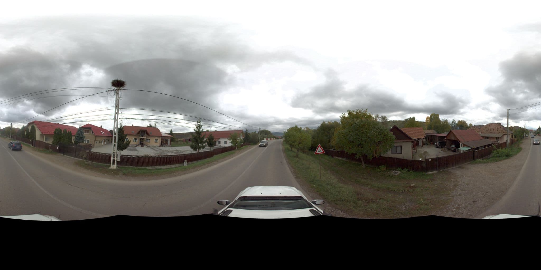 Street view near Pensiunea Julia, Ghelinţa — © Csimi (CC BY-SA · Mapillary)