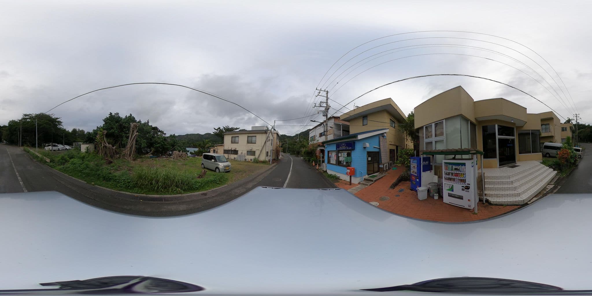 Street view near ホテル ビーチコマ, Ogasawara — © wata909 (CC BY-SA · Mapillary)