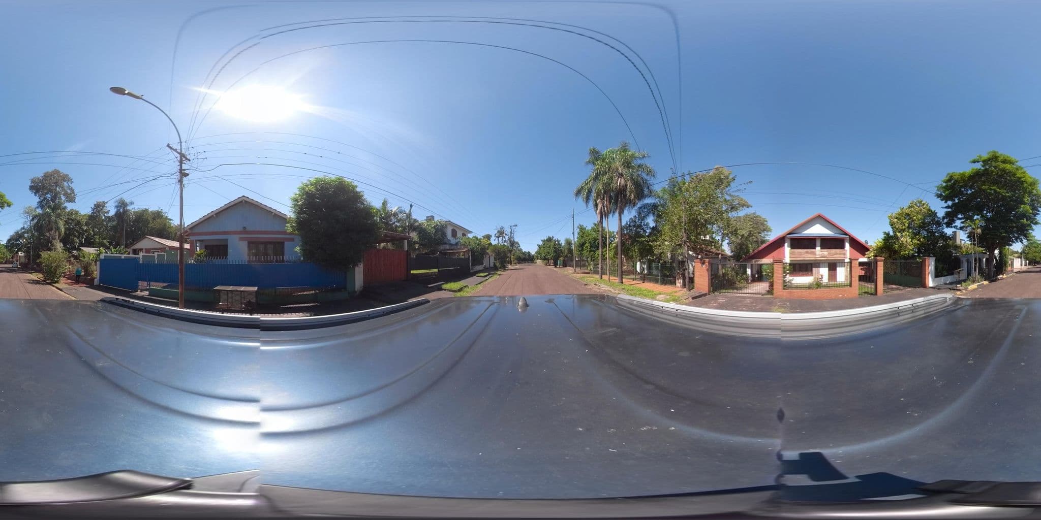 Street view near Alecrin Apart, Puerto Iguazú